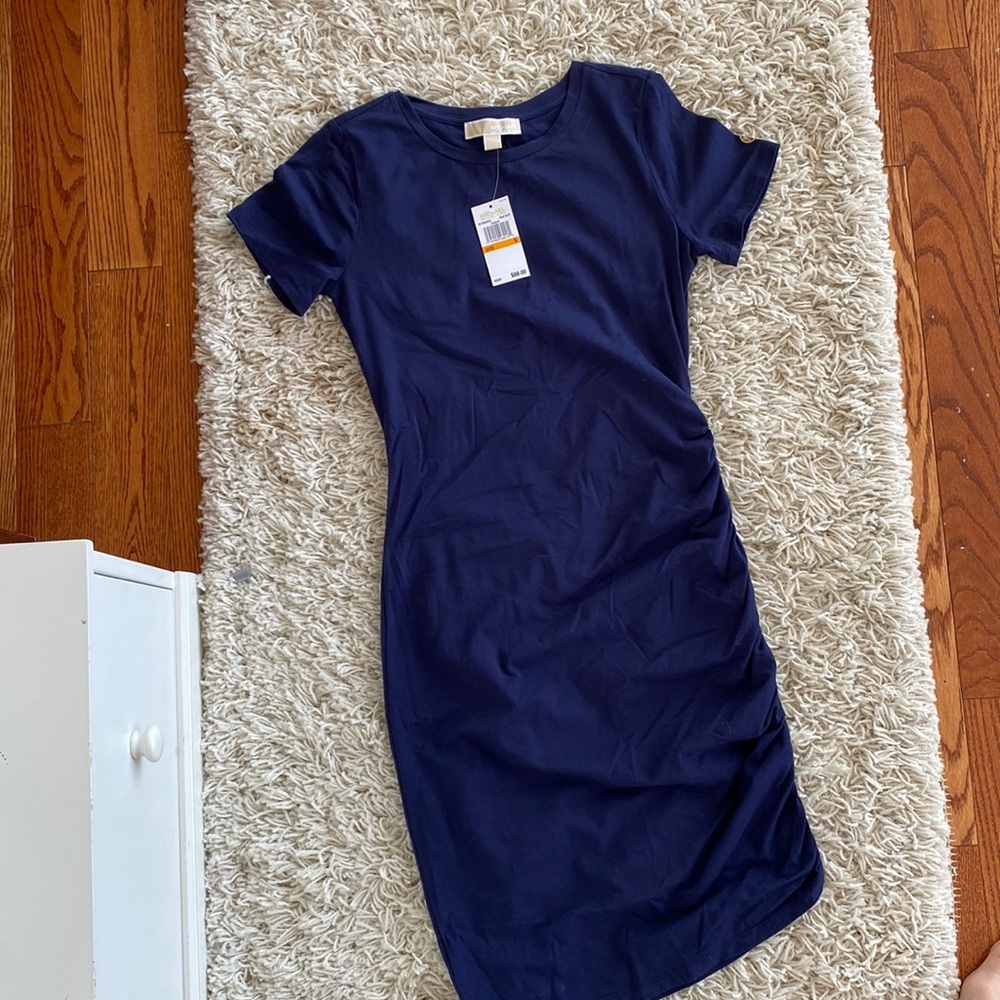 Michael Kors ruched dress